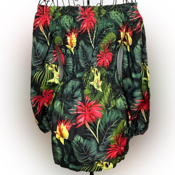 Floral Off-Shoulder Dress - Picture 4 of 5